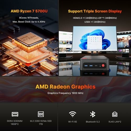 P4 Light Gaming Mini PC