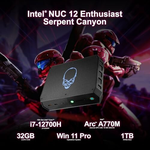 Intel NUC 12 Mini Gaming PC
